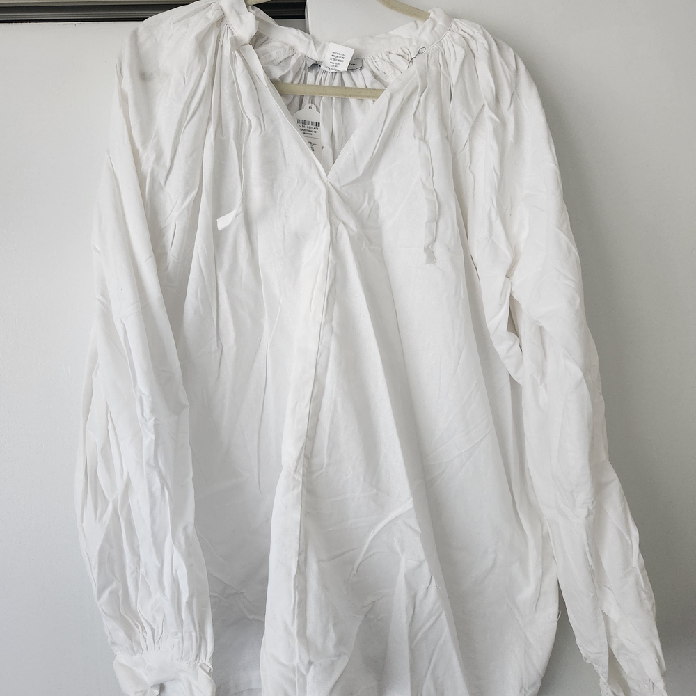 White Long Sleeve Blouse